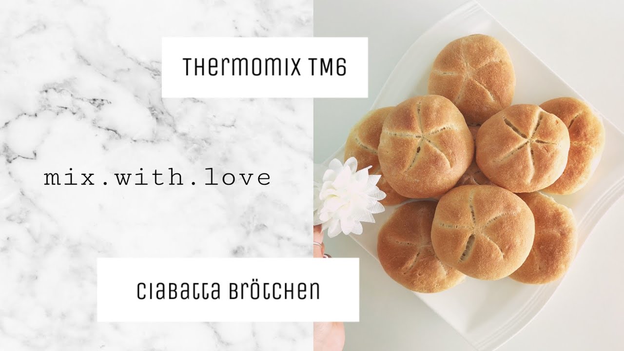 Thermomix TM6 😍 Ciabatta Brötchen