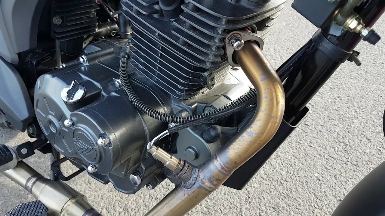 Keeway RKV 125 turbo kit sound no db-killer