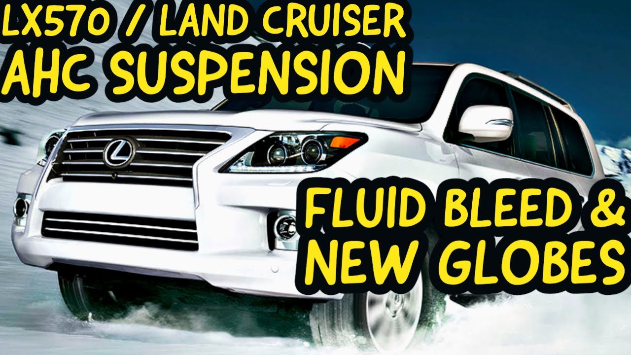 LX570 & LC200 AHC Suspension - Step by Step Globe Accumulator Replacement and Installation