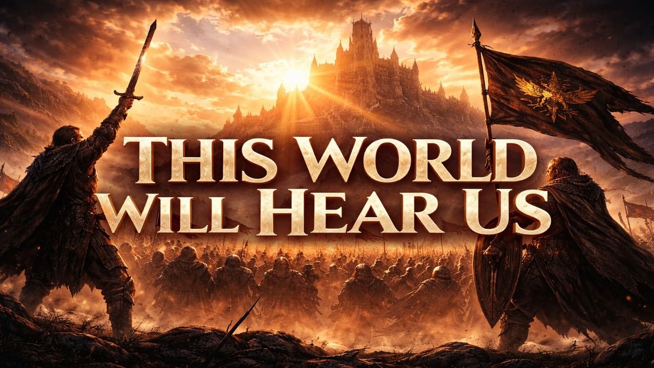 THIS WORLD WILL HEAR US | Epic Fantasy Song