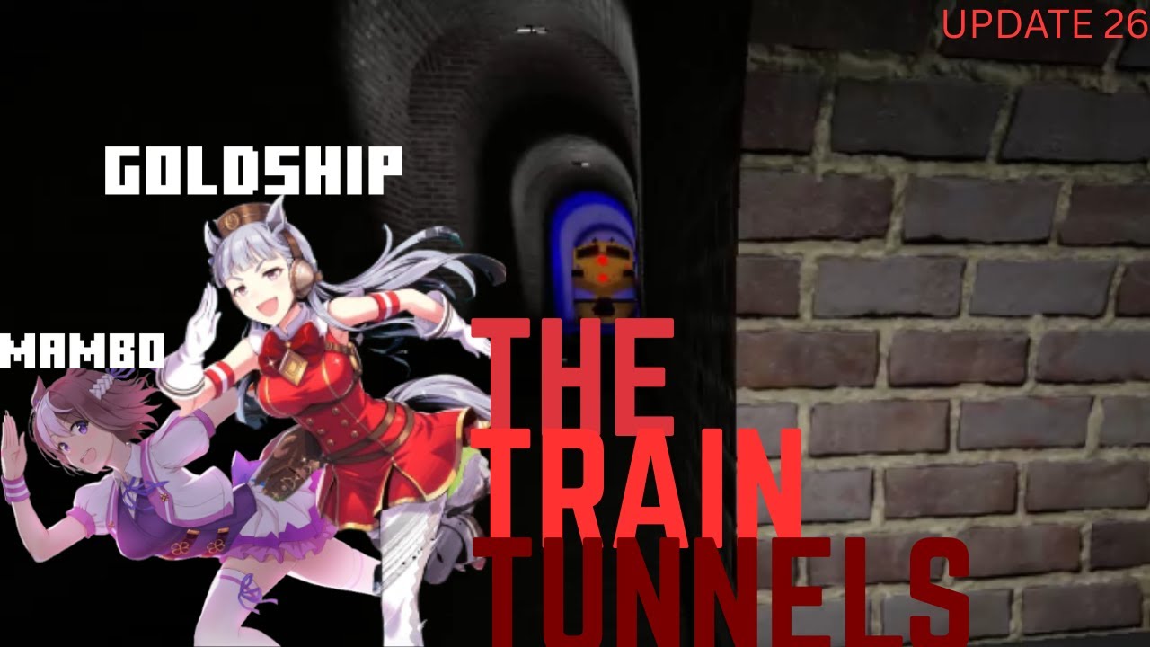 Mambo And Goldship From Umamusume Tries To Escape Trains | The Train Tunnels