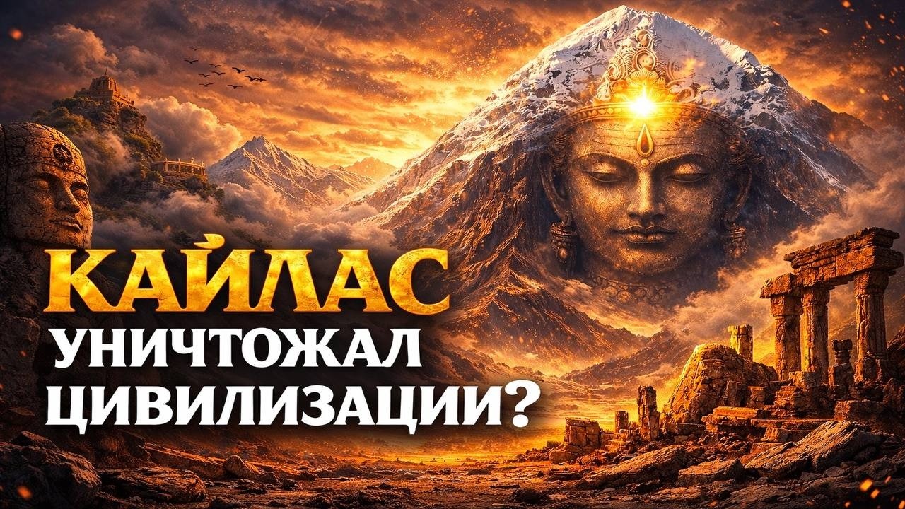 Почему На ЗАПРЕТНОМ Кайласе ПОГИБАЛИ ЦИВИЛИЗАЦИИ? Как Гора Тибета Связана с КОНЦОМ СВЕТА?