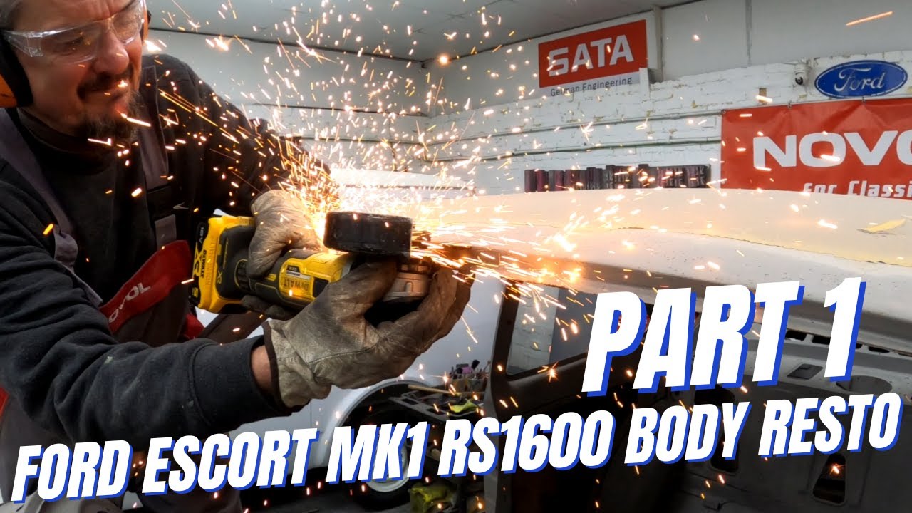 FORD ESCORT MK1 RS1600 BODY RESTO / PART 1