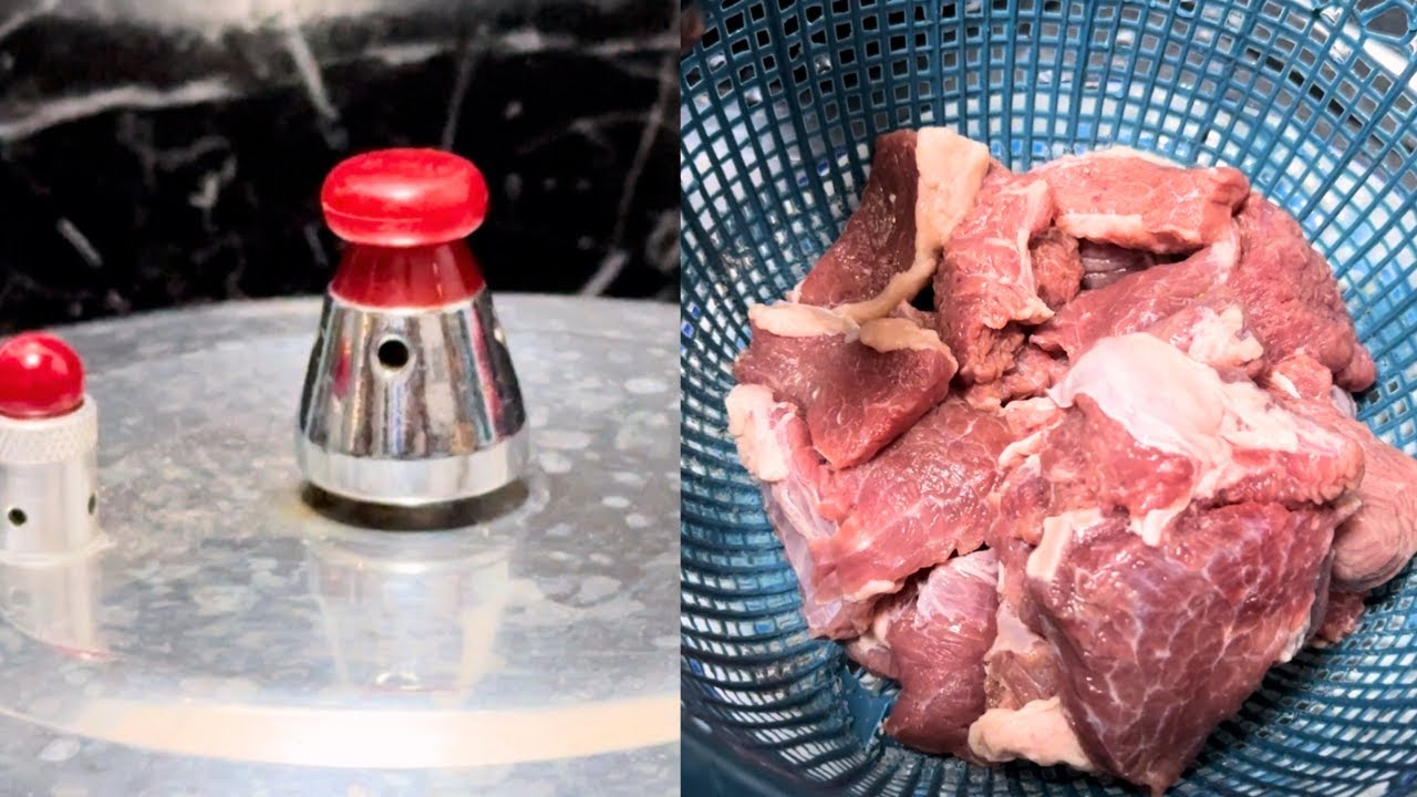 TIPS MASAK DAGING DENGAN PRESTO CEPAT EMPUK | MEMASAK DAGING RENDANG DENGAN PANCI PRESTO