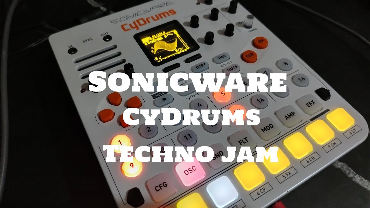 Sonicware - CyDrums | Techno - Deep House Jam 