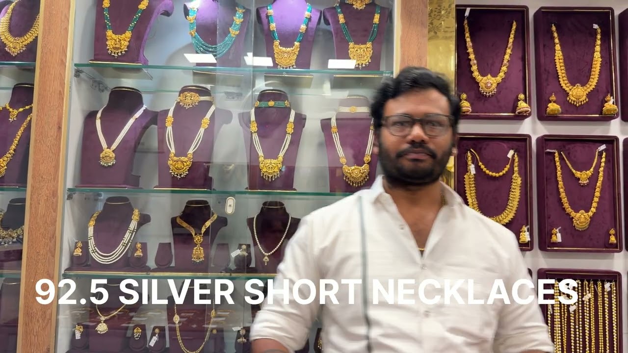 +91 8152006699 OJAAS JEWELLERY, Тьяграджнагар, Бангалор (короткие ожерелья из серебра 925 пробы, ...