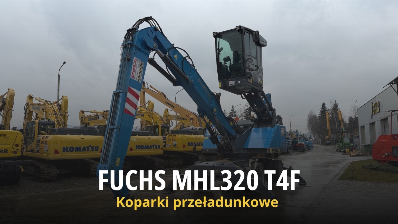 Koparka przeładunkowa Fuchs MHL320 T4F 2019r.