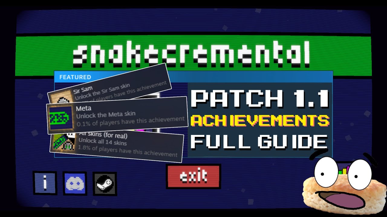 Snakecremental Patch 1.1 Achievement Guide