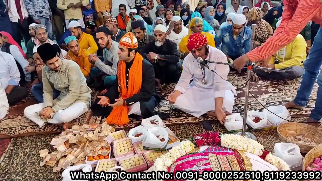 809 URS PAK MEHFIL E SAMA DARGAH SHARIF HUZOOR KHWAJA GARIB NAWAZ AJMER SHARIF QAWWALI | URS MUBARAK