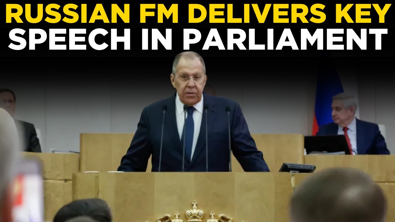 Russia News LIVE: Russian FM Delivers Statement to Parliament Amid Tensions | lavrov | World News