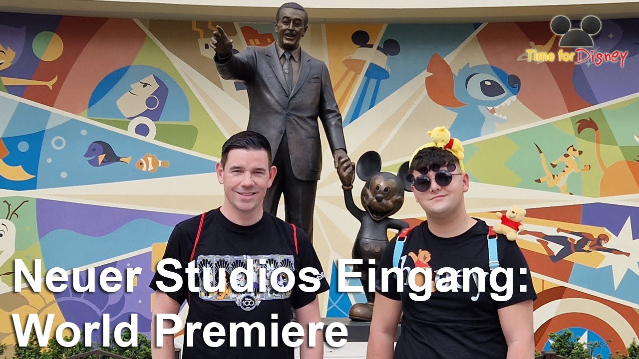 Disneyland-Vlog #62: World Premiere - Neue Eingangs-Halle in den Walt Disney Studios
