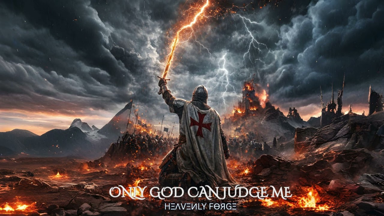 ✝️ ONLY GOD CAN JUDGE ME ⚔️ | Epic Crusader Rock Anthem | Cinematic Battle Choir | HEAVENLY FORGE