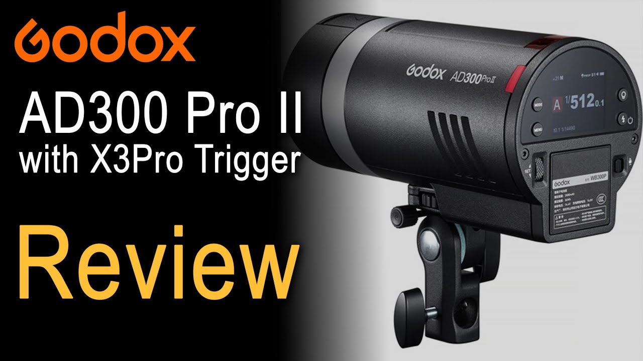 566 Godox AD300 Pro II Flash Review ep566