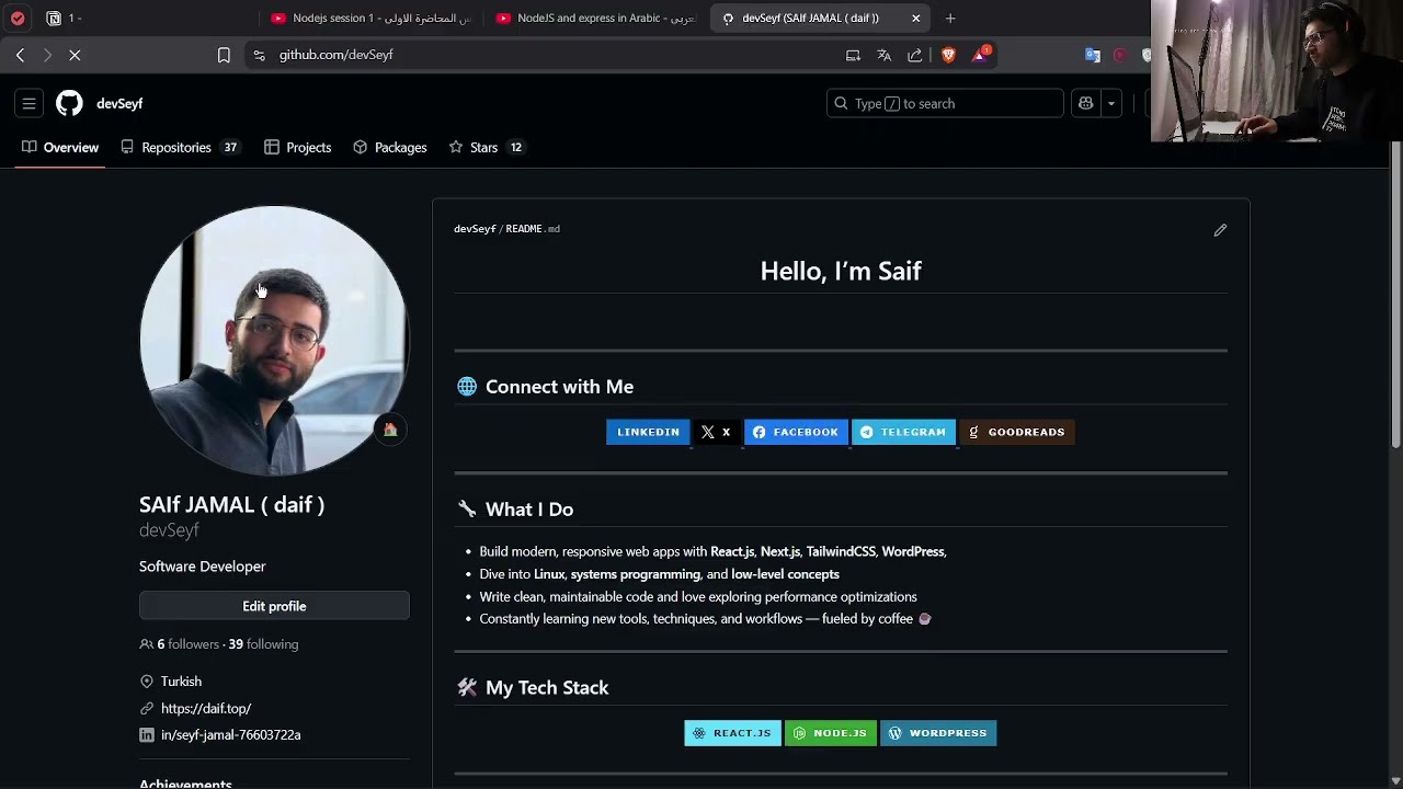 اصبر علي يازمن Coding Everyday until I become a backend Dev | Day 20 | The Legend of Saif