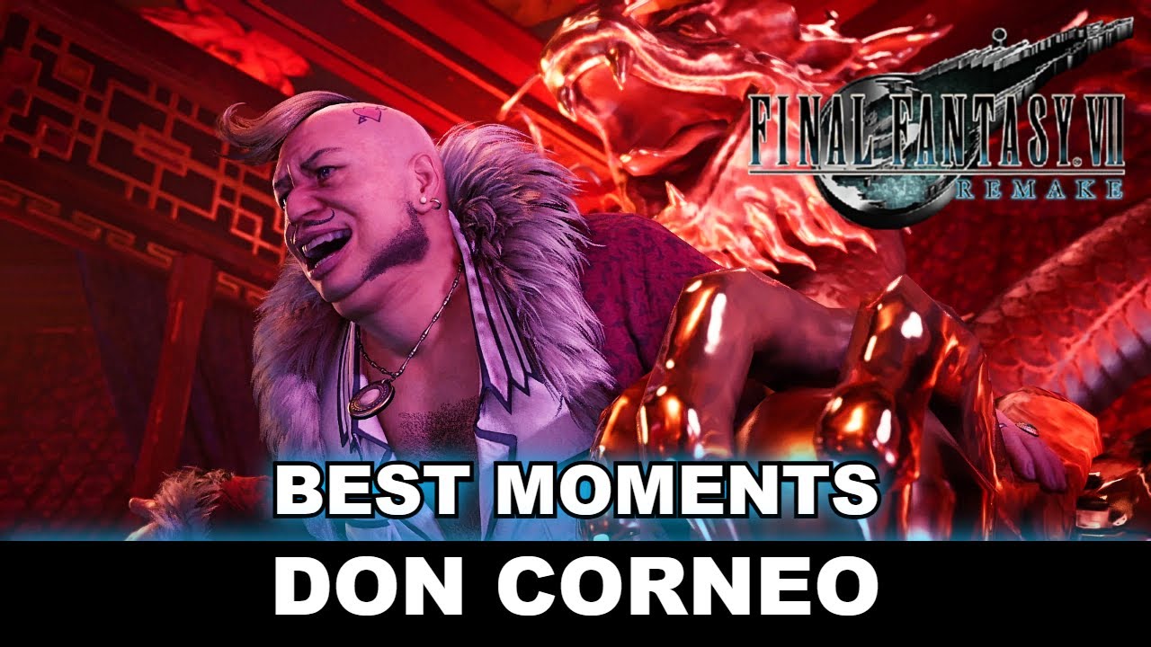Don Corneo &ndash; najlepsza kompilacja przerywnik&oacute;w filmowych | Final Fantasy VII Remake