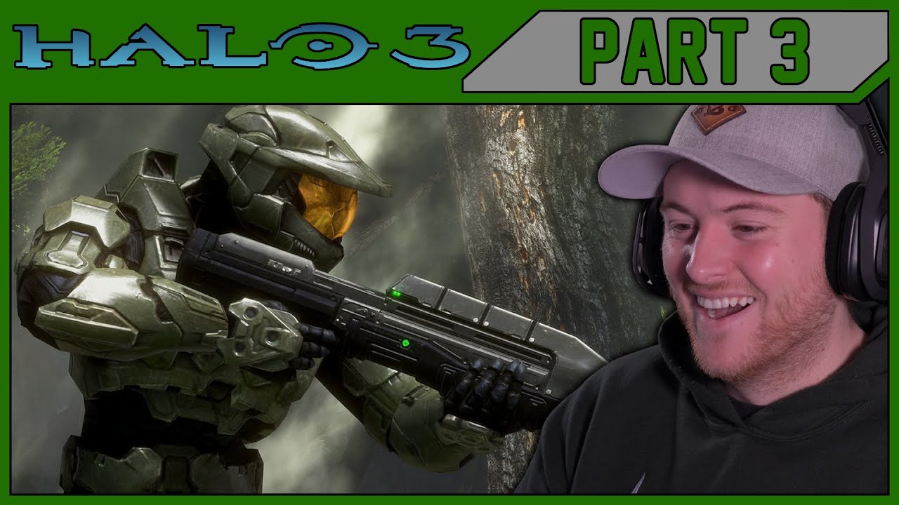 Royal Marine Plays HALO 3 For The First Time! Part 3!