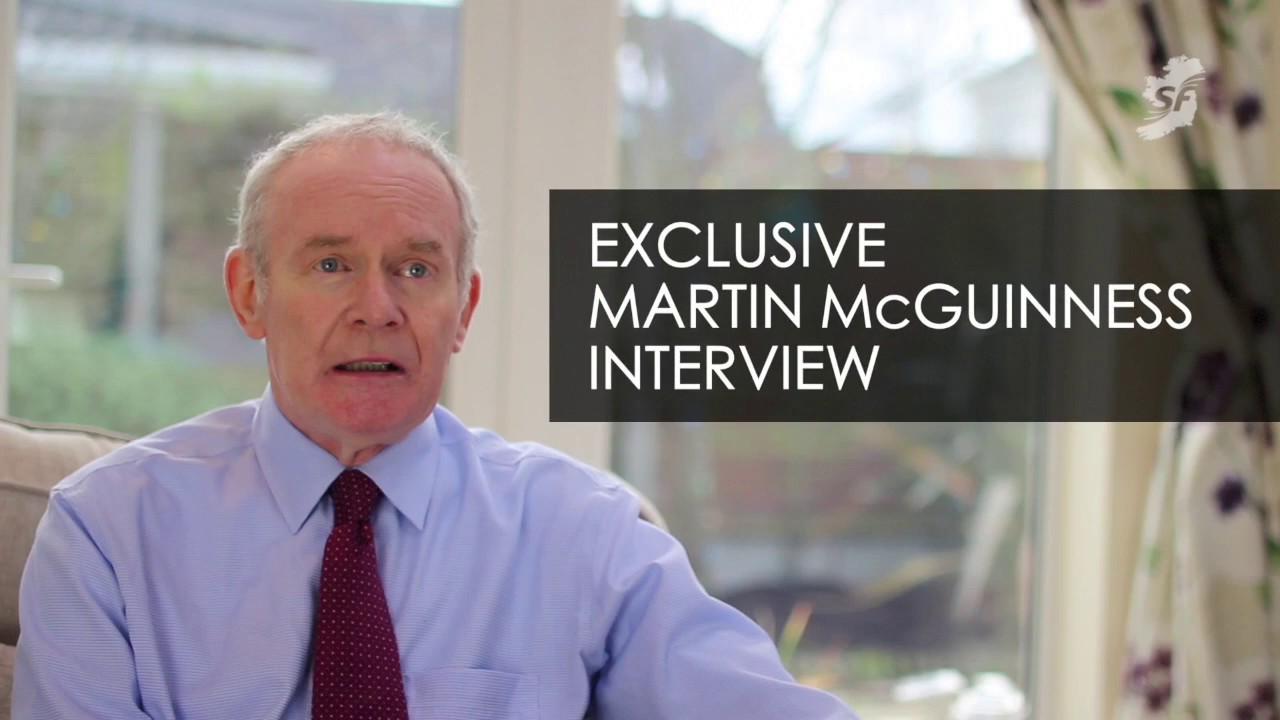 Exclusive interview with Martin McGuinness