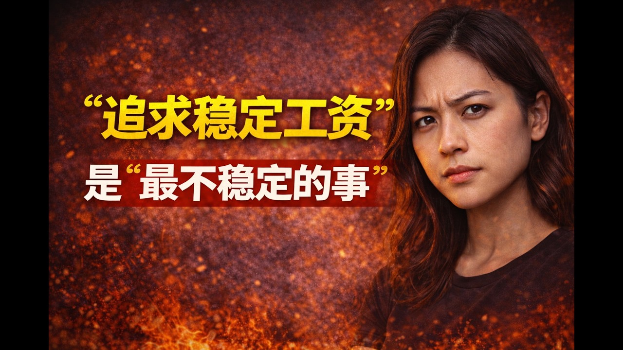“追求稳定工资” 是 “最不稳定的事” #职场成长  #工作方法 #商业思维  #思维模型 #自我提升