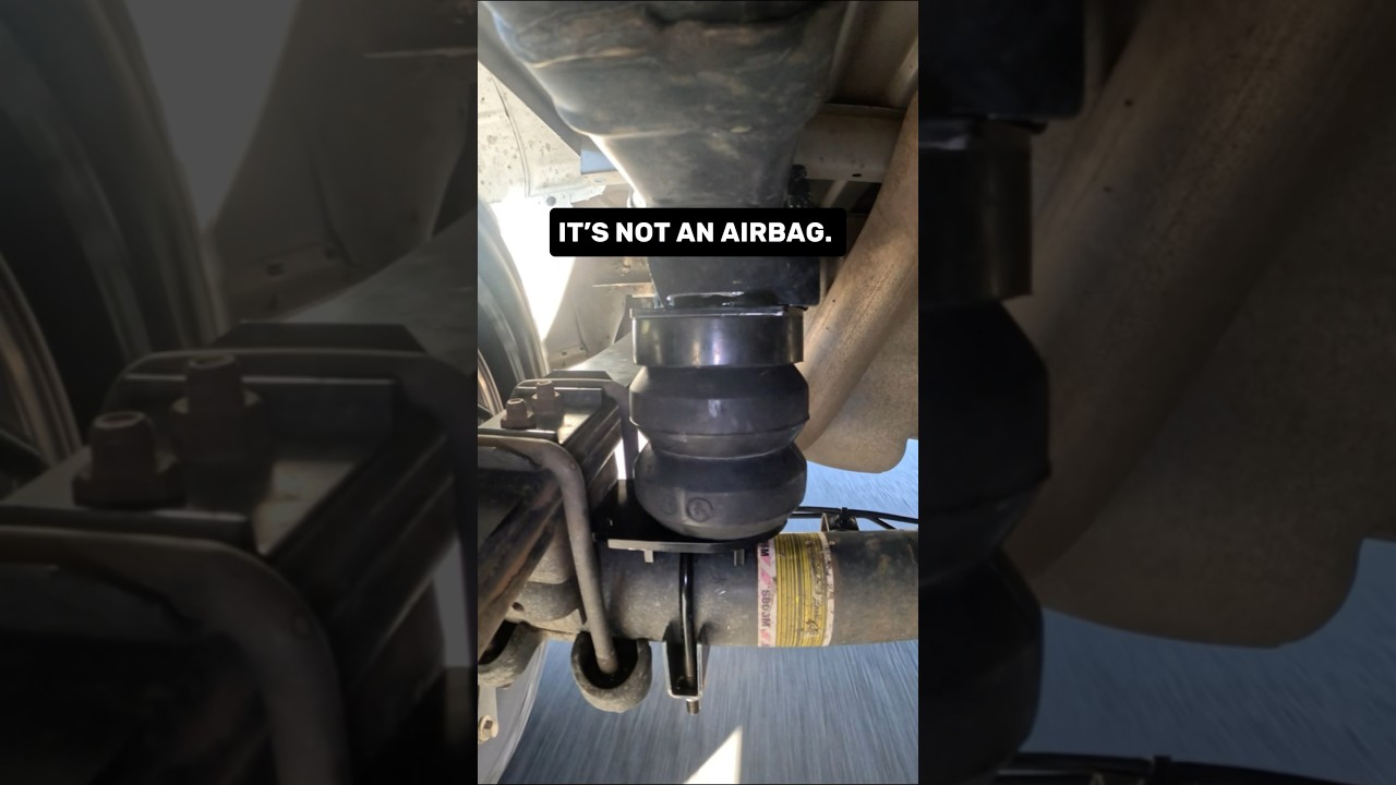 It&rsquo;s NOT an airbag. It&rsquo;s better!💪 Timbren Suspension Enhancement System (SES)