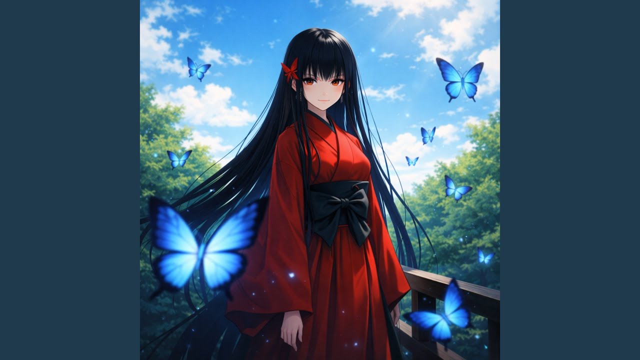 蝶灯の静夜