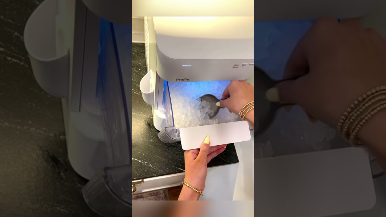 Nugget Ice Maker - worth it! #nuggetice #kitchengadgets #christmasgiftideas