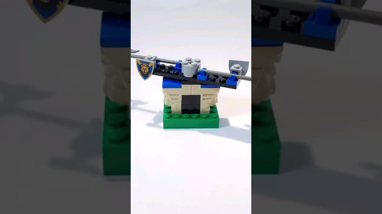Lego Castle Build - Royal Joust 6095 deadly joust machine thing! #lego #legocastle #legobuild