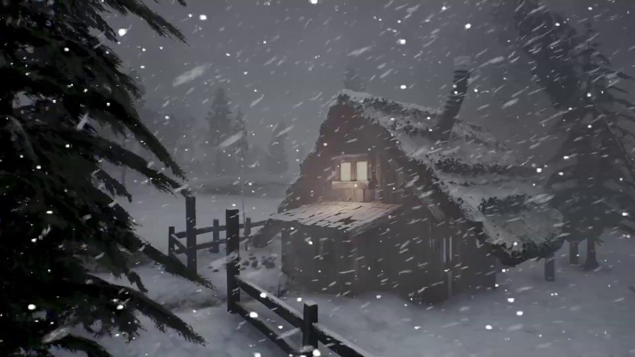 BRUTAL BLIZZARD in SWEDEN & Howling Wind Sounds for Sleeping | SCANDINAVIAN MIDNIGHT WHITEOUT