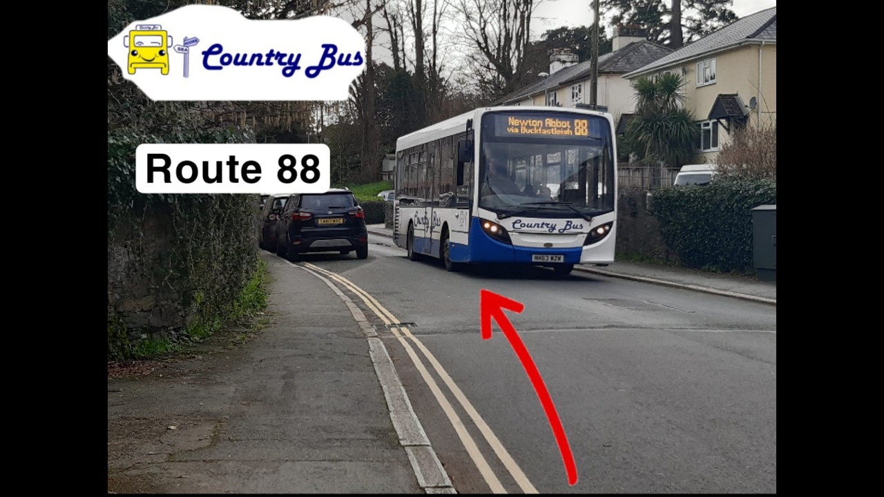 Country bus 226 MK63WZW 88 to Sherborne road