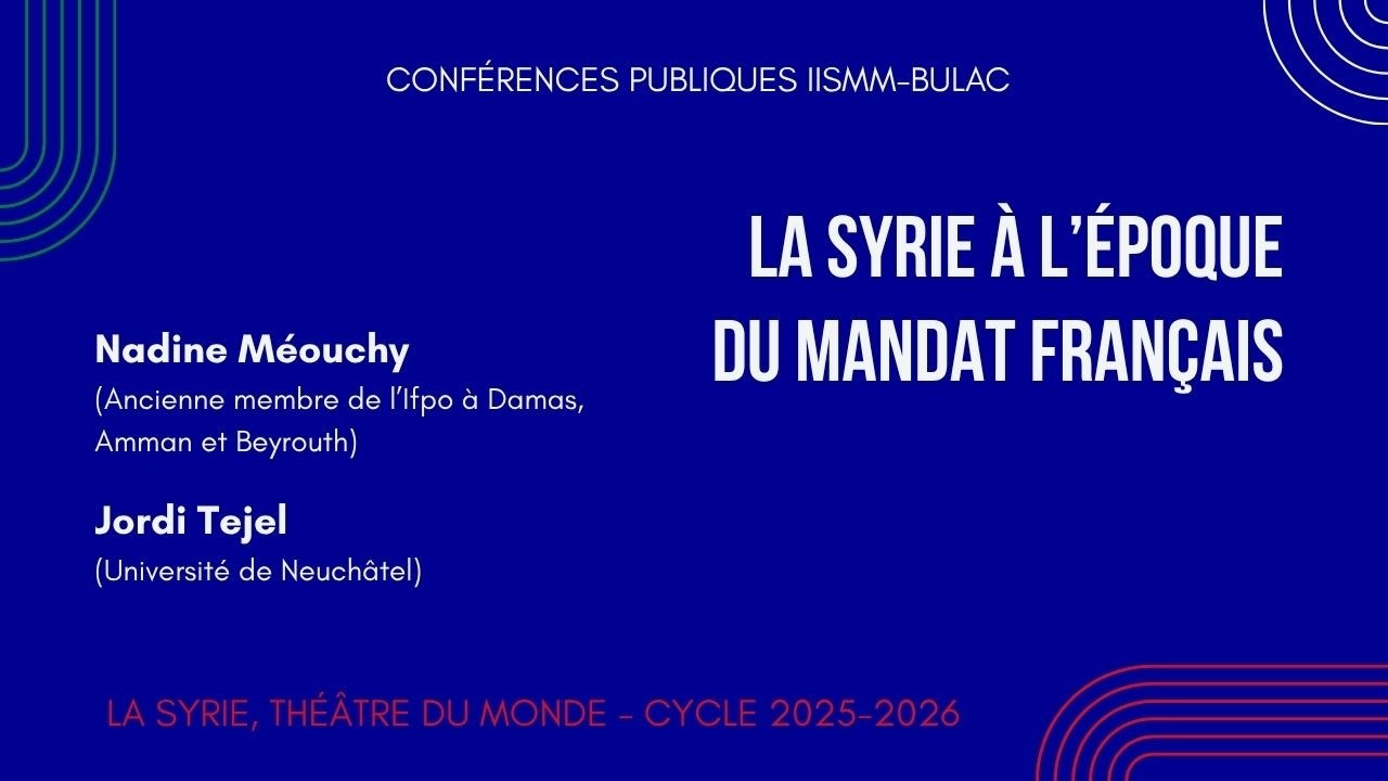 La Syrie à l’époque du Mandat français