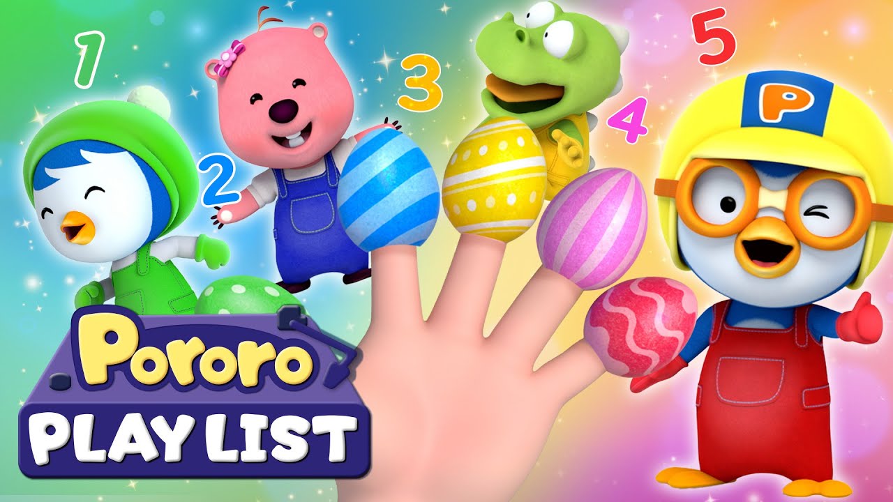 Pororo Bahasa indonesia | Lagu Angka & Warna Anak | Medley Lagu Anak
