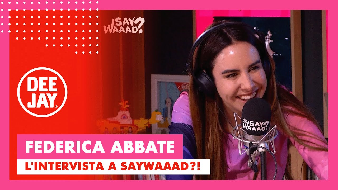 Federica Abbate a Say Waaad: 