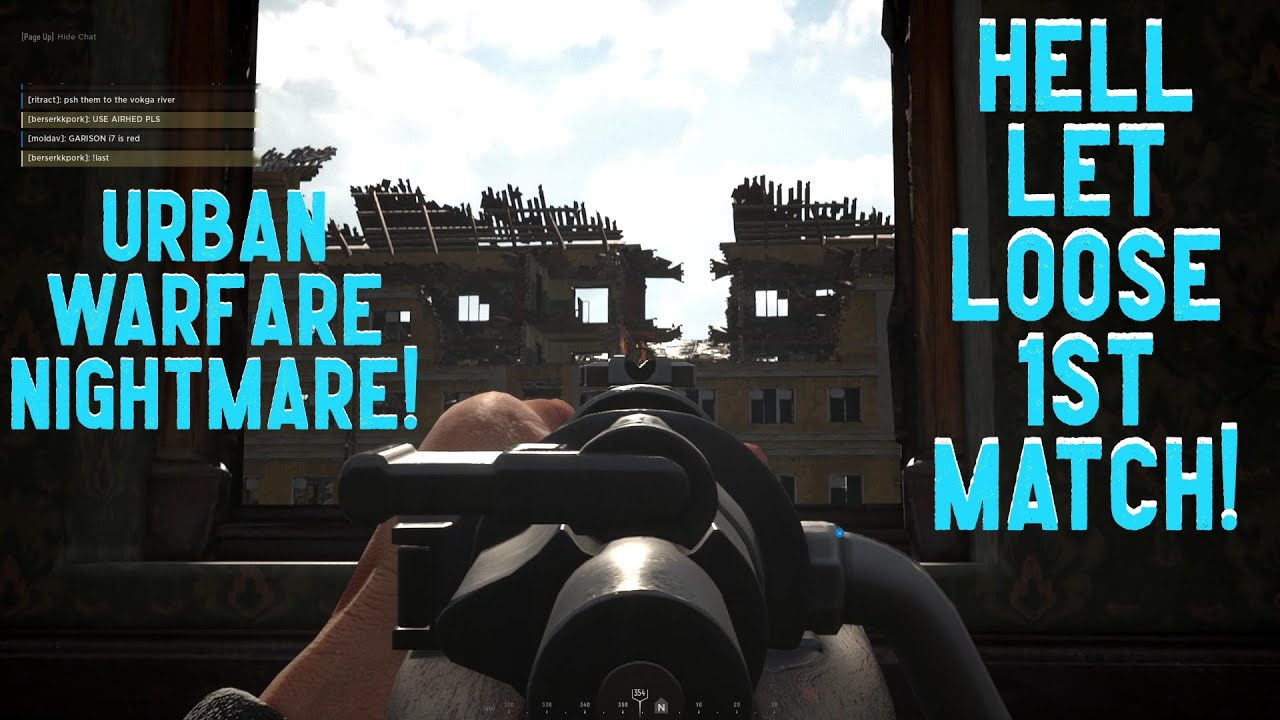 STALINGRAD PTSD SIMULATOR! 4SR HELL LET LOOSE