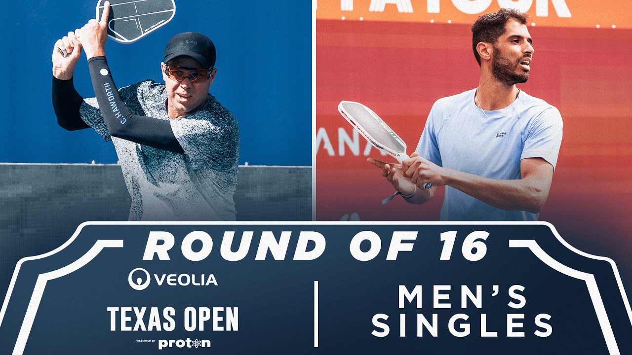 Christopher Haworth vs Mohamed Alhouni at the Veolia Texas Open