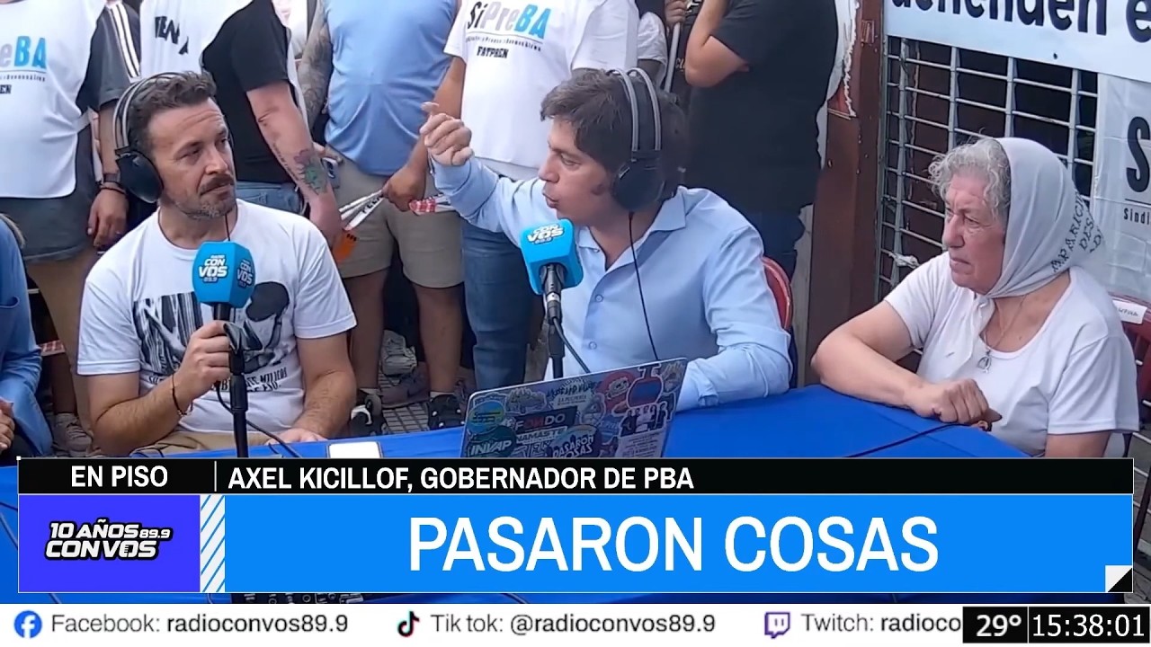 Nota en Radio con vos - Marcha por la Reforma Laboral 11/02/2026