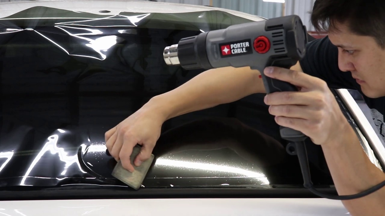 Tinting the back window of a Crown Vic
