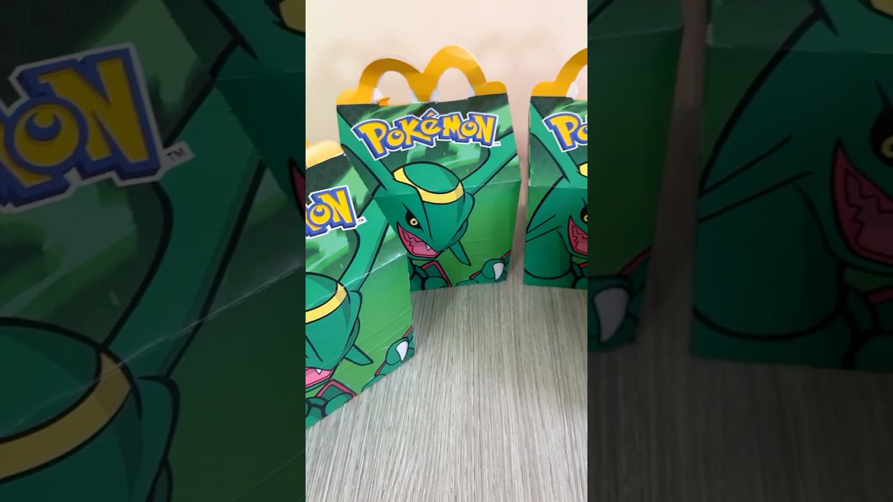 Ho TROVATO le NUOVE CARTE POKEMON nell'HAPPY MEAL del McDONALD's
