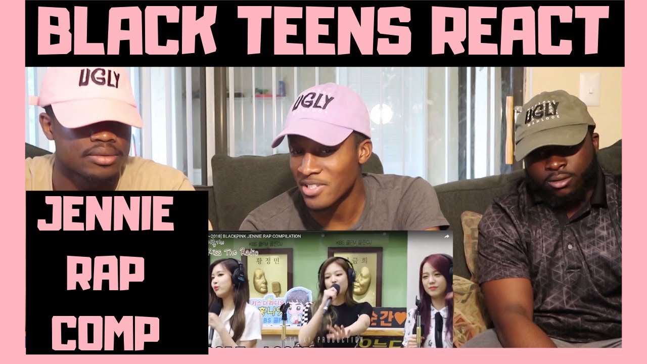 BLACK GUYS REACT TO: [2012~2018] BLACKPINK JENNIE RAP COMPILATION