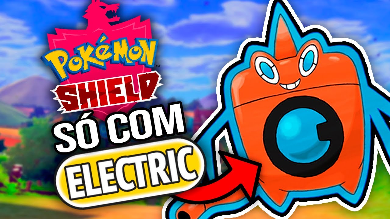 DÁ pra ZERAR Pokémon SHIELD SÓ com o Tipo ELÉTRICO?! ⚡