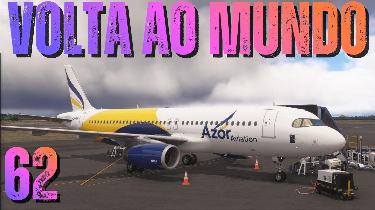 Volta ao Mundo #62 – UTDD → OAKB | A320 AzorAViation | MSFS 2024