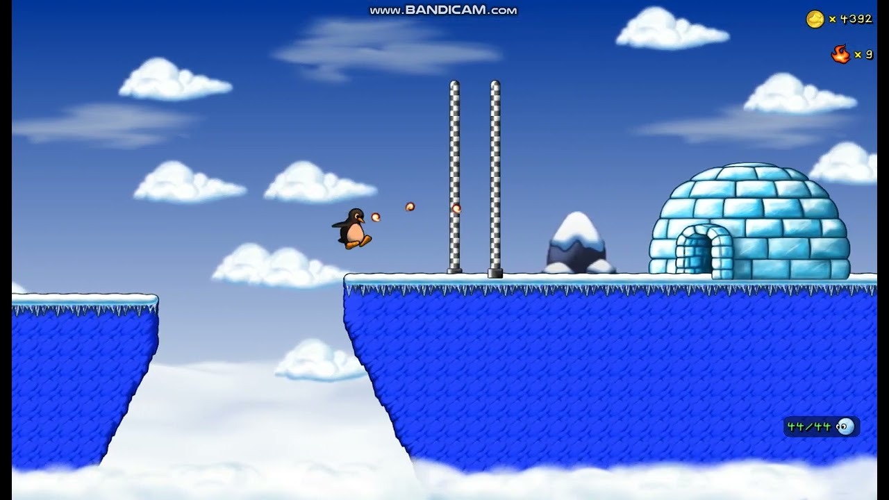 SuperTux 0.8.0 Nolok Mountain Peak #1