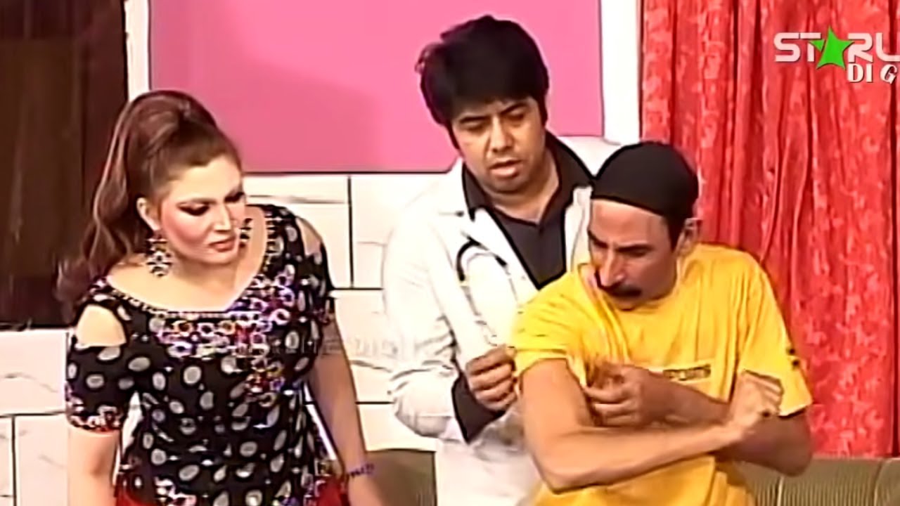 Best of Iftikhar Thakur and Khushboo With Naseem Vicky Pakistani Old Stage Drama Comedy Funny Clip