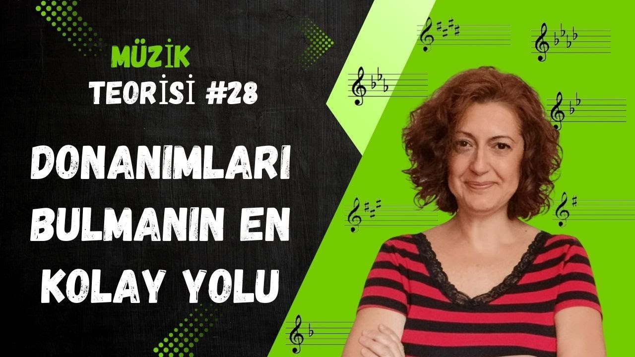 Müzik Teorisi #28 - Bir Majör Tonun Donanımlarını En Kolay Nasıl Buluruz?