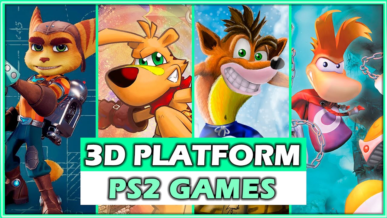 TOP 45 BEST 3D PLATFORM GAMES ON PS2 || BEST PS2 GAMES