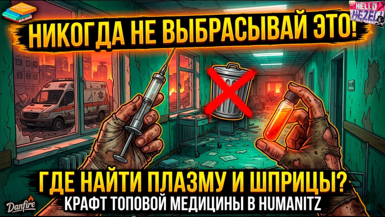 ЭТОТ НАВЫК СПАСЕТ ТЕБЕ ЖИЗНЬ В HUMANITZ! 💊 Полный гайд по медицине