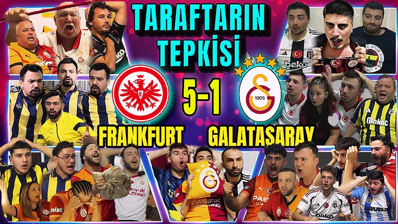 KÂBUS GİBİ GECE! 😱 AVRUPADA TARİHİ HEZİMET! 😡 FRANKFURT 5-1 GALATASARAY 💥 🔥| TARAFTARIN TEPKİSİ