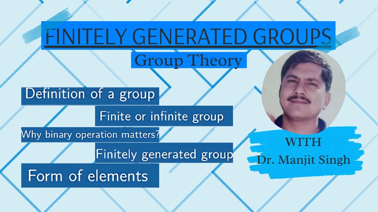 Finitely generated groups