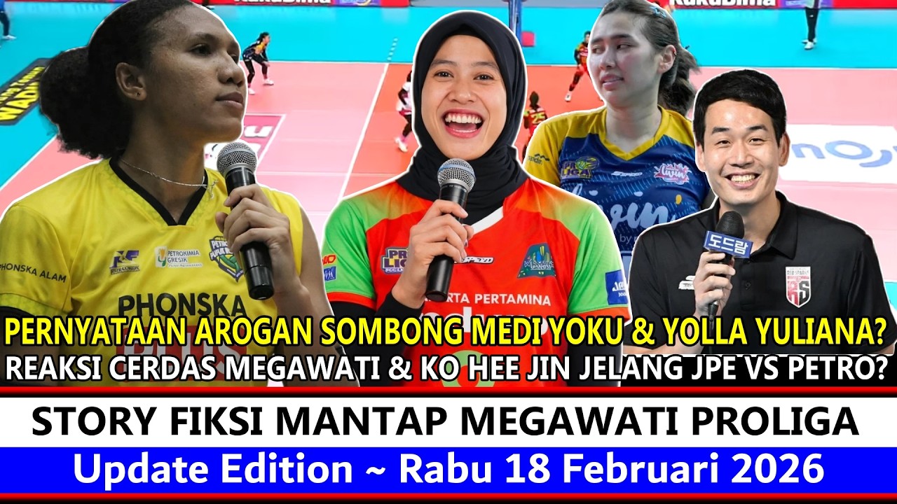 Langkah Cerdas Megawati ‼️ Pernyataan Keras Medi Yoku & Yolla Yuli Jelang Proliga~Reaksi KHJ Really❓