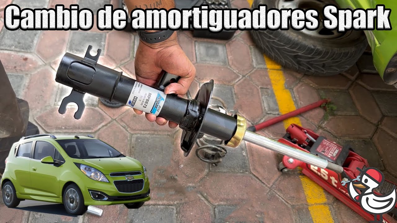 ¿Cómo cambiar amortiguadores delanteros? Spark 2014