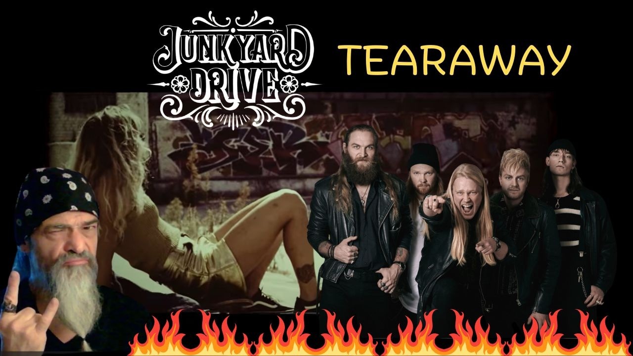 JUNKYARD DRIVE - TEARAWAY - These Guys Kick Butt! That VOICE! Metal Musician REACTION/ANALYSIS