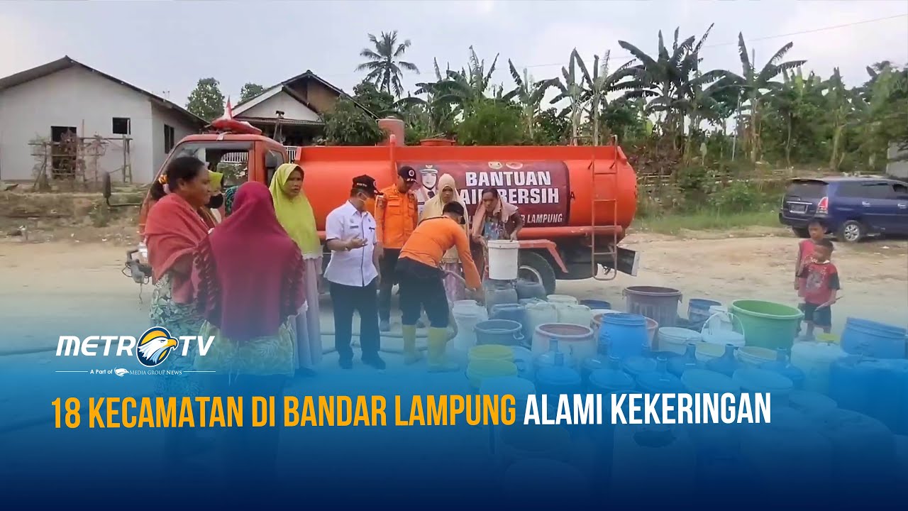 18 Kecamatan di Bandar Lampung Alami Kekeringan